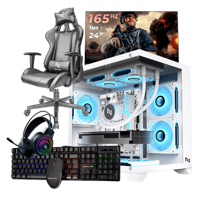 PC Gamer Completo Ryzen 5 5600GT, 16GB 3200Mhz, (Radeon Vega 7 Integrado), A520M DX, SSD 480GB, 500W, 3 fans, NLI89156