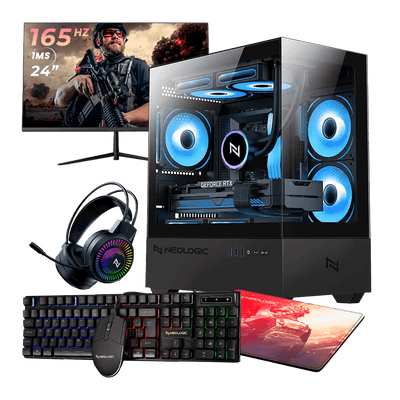 Pc Gamer Completo Ryzen 5 5600GT, 16GB 3200Mhz, (Radeon Vega 7 Integrado), A520M DX, SSD 1TB, 500W, 3 fans RGB, NLI88991
