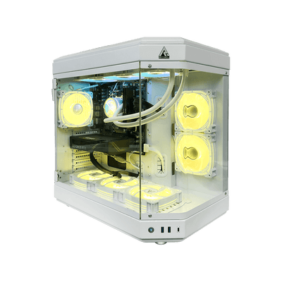 Pc Gamer Ryzen 5 5500, 16GB 3200Mhz, (RTX 4060 8GB), B550M, SSD 480GB, 600W 80 Plus, Water Cooler White 240mm - NLI88046