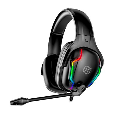 Headset Gamer Kalkan Munin, RGB, Drivers de 50mm, 7.1 Virtual Surround, Preto, KLK00022