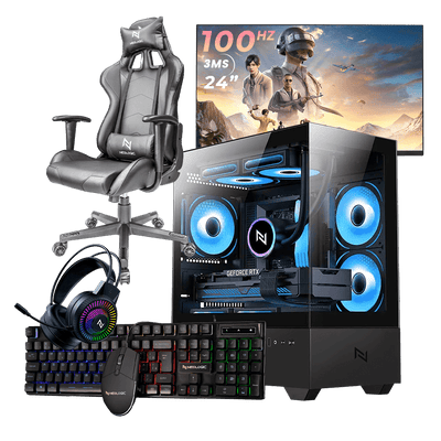 Pc Gamer Completo Ryzen 5 5600GT, 16GB 3200Mhz, (Radeon Vega 7 Integrado), A520M DX, SSD 480GB, 500W, 3 fans, NLI89166