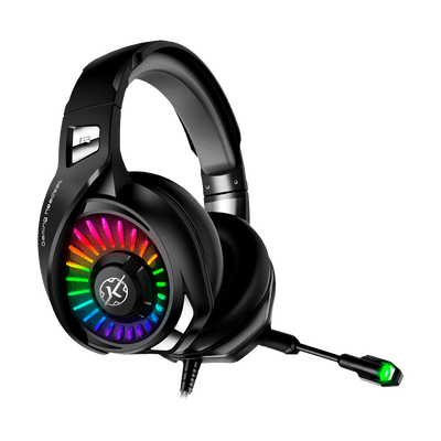 Headset Gamer Kalkan Modi, RGB, Drivers de 50mm, 7.1 Virtual Surround, Preto, KLK00024