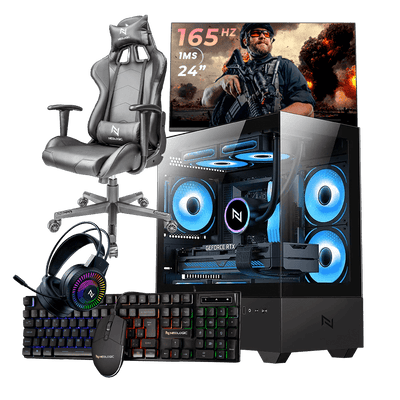 PC Gamer Completo Ryzen 5 5600GT, 16GB 3200Mhz, (Radeon Vega 7 Integrado), A520M DX, SSD 480GB, 500W, 3 fans, NLI89154