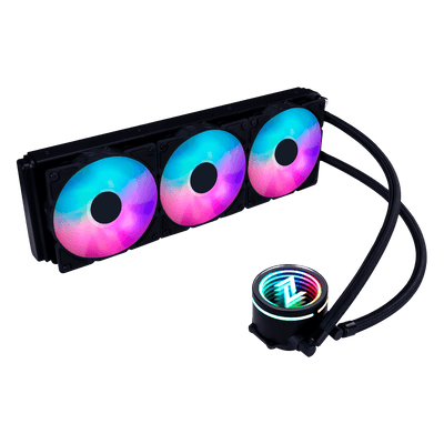 Water Cooler Neologic Liquid Color Dark Storm 3.6, Intel/AMD, ARGB, 360mm, Preto, NLDRK360ARGB
