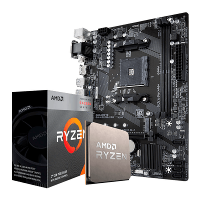 Kit Upgrade AMD Ryzen 3 3200G, Placa Mãe A520, Neologic - NLI84295