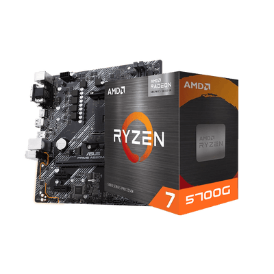 Kit Upgrade AMD Ryzen 7 5700G, Placa Mãe A520, Neologic - NLI84114