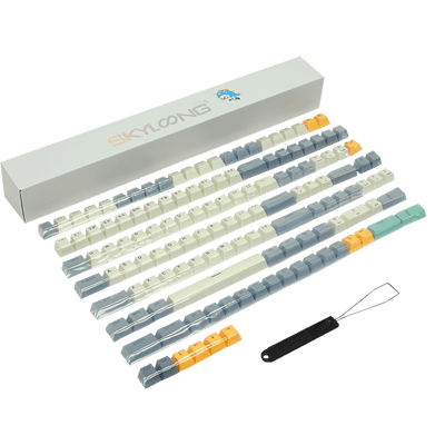 Kit de Keycaps Skyloong, Double Shotting Pbt, Industrial Gray